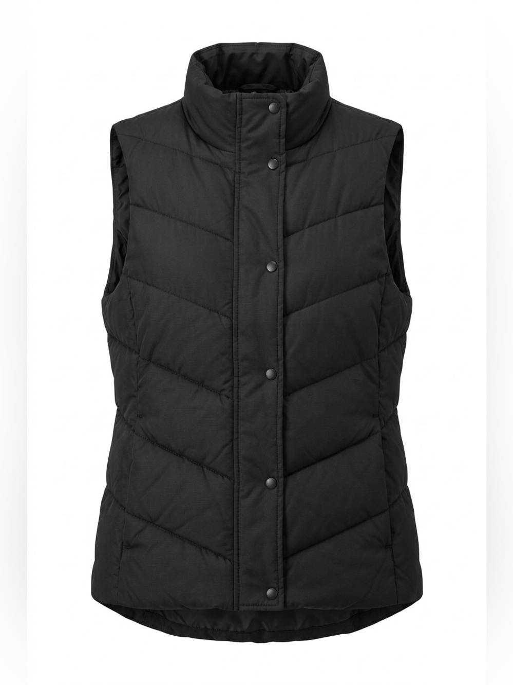 🍁GAP Classic Black Quilted Women's Puffer Vest